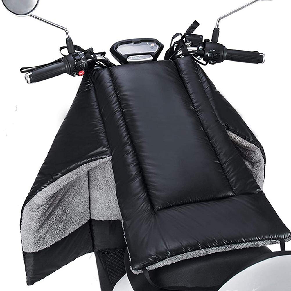 CaCaCook Beinschutz Roller Winter, Motorrad Beinschutz Roller, Wasserdicht Winddicht Beinschutzdecke Beinabdeckung Universal, PU Verdickt Warmer Beinschutz Roller-Elektroautos von CaCaCook