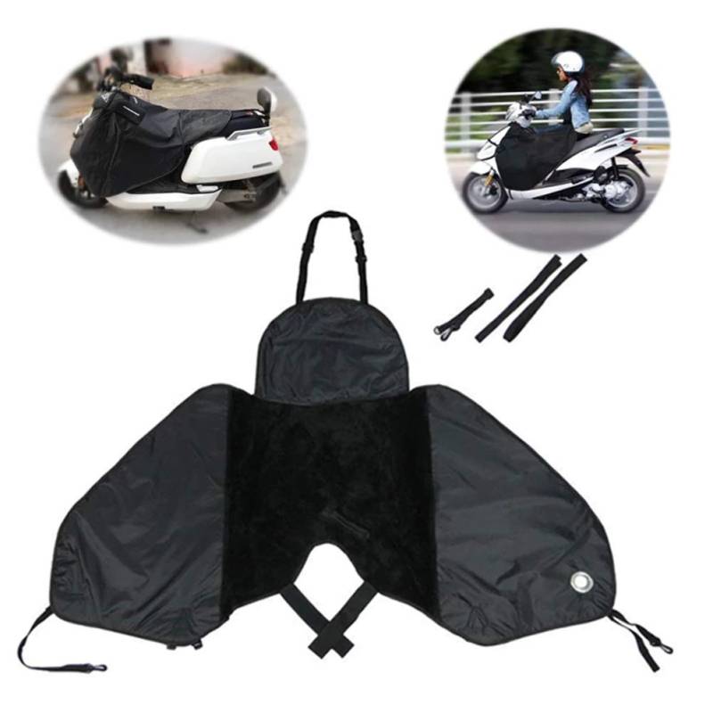 CaCaCook Beinschutz Roller Universal, Wetterschutz Wasserdicht Winddicht Beinschutzdecke Beinabdeckung, 420D Oxford Stoff Beinabdeckung Motorrad mit Gurt, Rollerfahrer Motorfahrer von CaCaCook