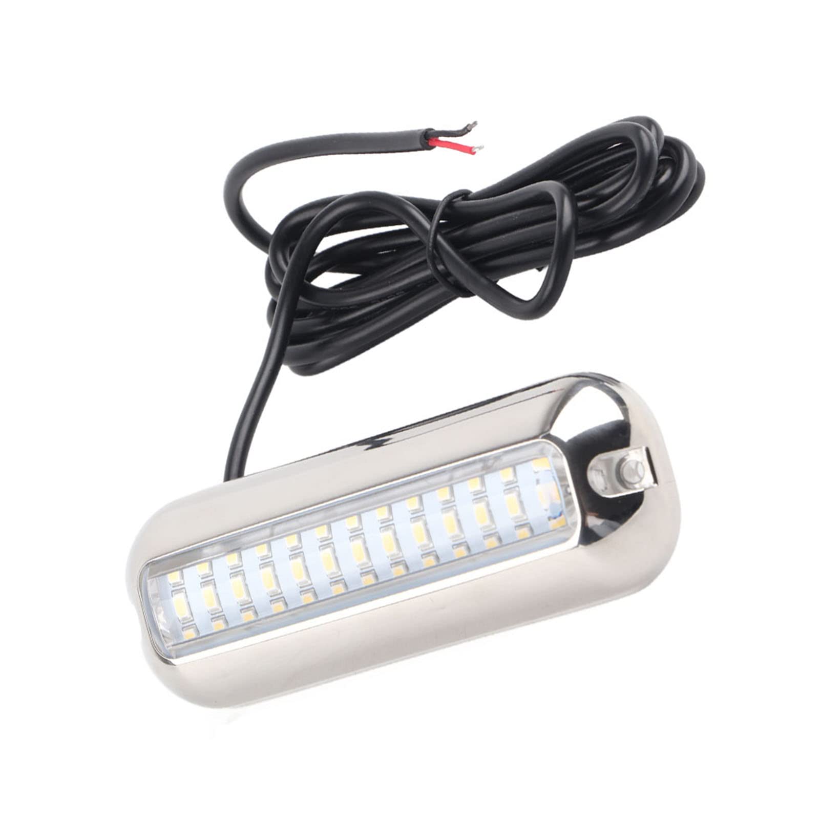 CaCaCook LED-Boots-Spiegelleuchte, Unterwasser-IP68 Wasserdichte Boots-Angellampe, Unterwasser-Spiegel-Ponton-LED-Spiegelleuchte (Blau) von CaCaCook