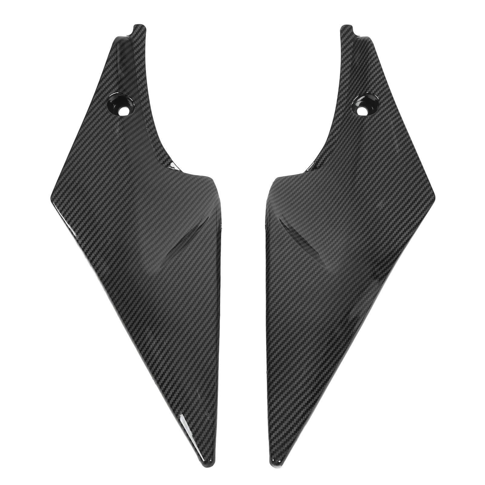 Gastank-Seitenverkleidung, Gastankverkleidung, 2 Stück, Gastank-Seitenverkleidung Links Rechts, Ersatz, Kompatibel füR GSX R 600 750 2006 2007 (Carbonfaser-Look) von CaCaCook