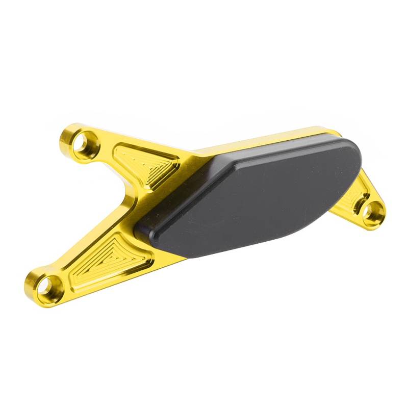 Motorabdeckungsschieber-Fallschutz, Motorrad-Motorabdeckungsschieber-Crashpad-Rahmenschutz, Kompatibel für GSXR600 GSXR750 GSXR1000 (Gold) von CaCaCook