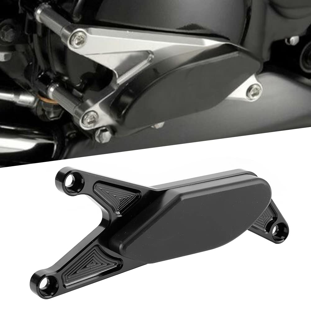 Motorabdeckungsschieber-Fallschutz, Motorrad-Motorabdeckungsschieber-Crashpad-Rahmenschutz, Kompatibel für GSXR600 GSXR750 GSXR1000 (Schwarz) von CaCaCook