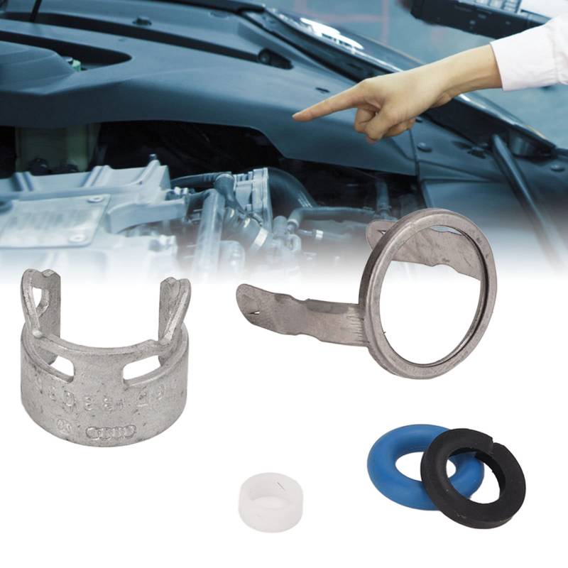 Reparatur-Dichtungssatz für Kraftstoffeinspritzdüsen, Reparatur-O-Ring-Kit für Kraftstoffeinspritzdüsen 06E998907G Ersatz Kompatibel für 3.2L V6 2006-2008 von CaCaCook