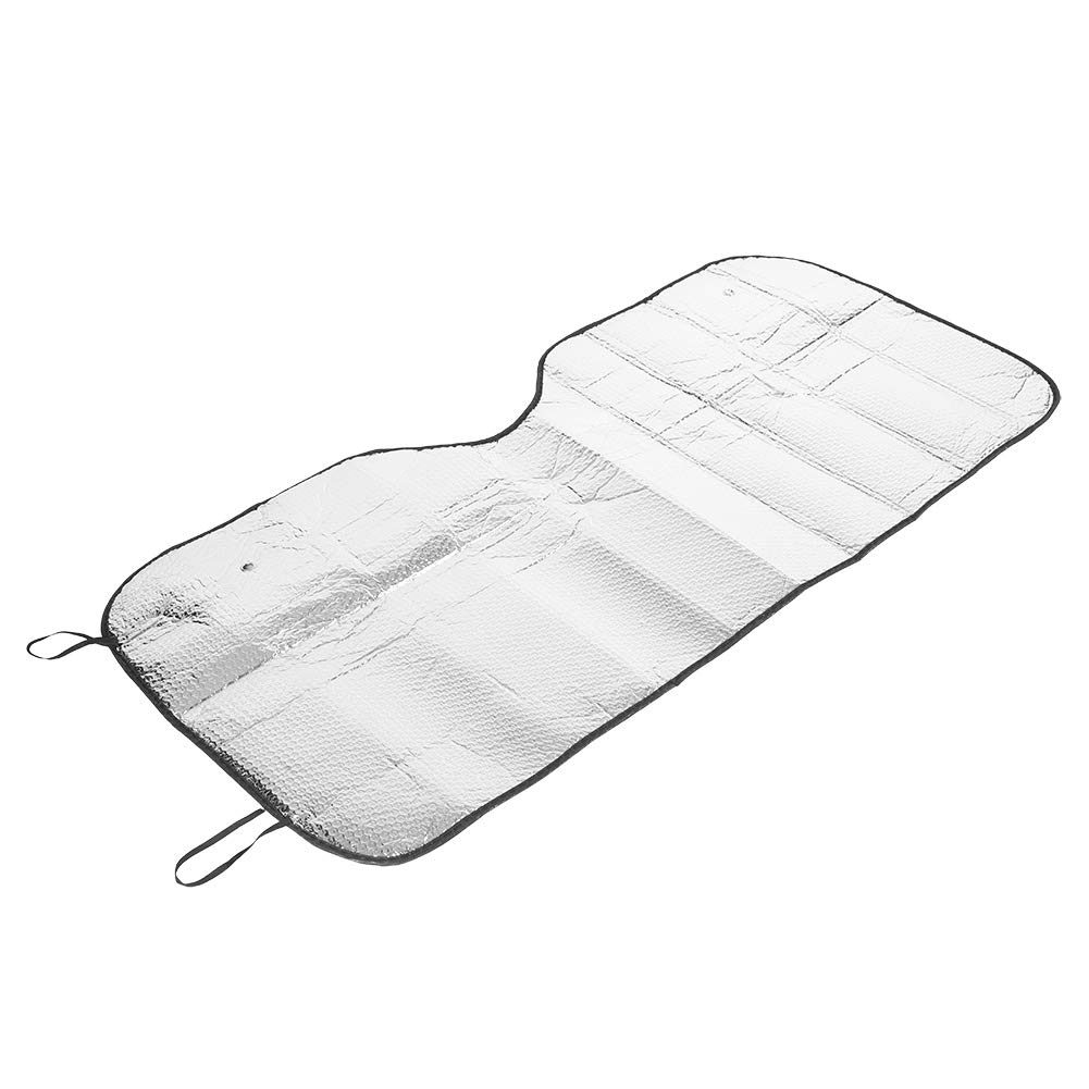 Windschutzscheiben-Visier, Aluminiumfolie-Sonnenschutz, Universell, groß, Silberfarben, für Auto-Windschutzscheibe, Windschutzscheiben-Sonnenschutz, Wärmereflektierende von CaCaCook