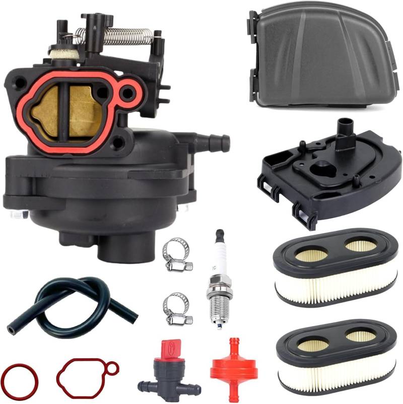 Caalii 799584 594058 Vergaser-Kit Ersatz kompatibel mit Briggs and Stratton Carb 594057 592361 594529 für Troy Bilt TB110 TB200 103M02 09P702 9P702 550EX 62 5EX 675 EX 725 lc121p 163cc Motoren von Caalii