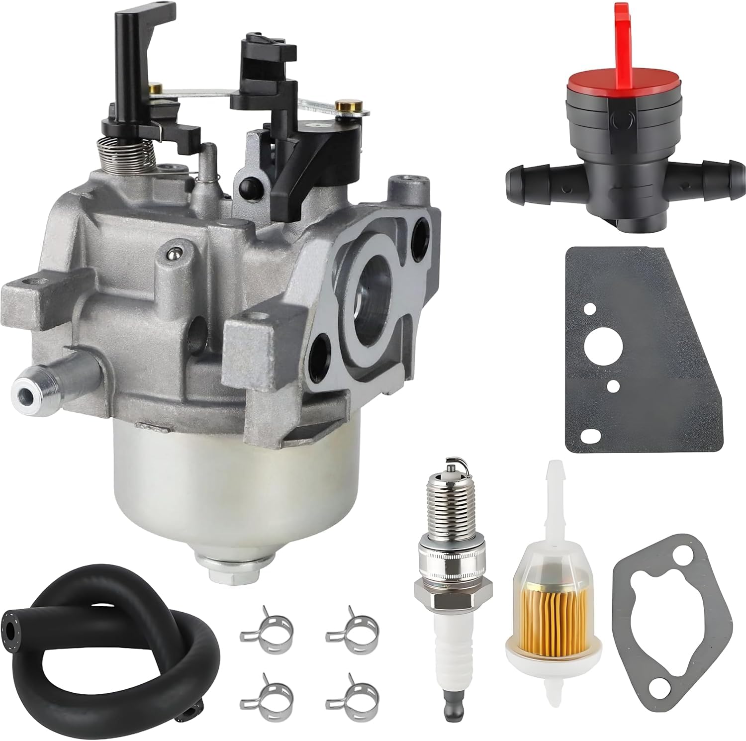 Caalii XT675 XT650 Vergaser Tune Up Kit für Toro 20371 20378 20370 20377 20171 55,9 cm Recycler Rasenmäher für Kohler XT675 XT650 6,5 PS 6,75 PS 149 cc Motor ersetzt 14 8 53 68 cm. -S von Caalii