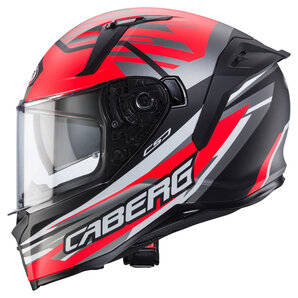 Caberg Avalon X Kira Integralhelm Schwarz Grau Rot Matt von Caberg