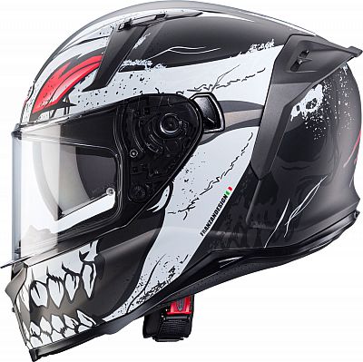 Caberg Avalon X Punk, Integralhelm - Matt Schwarz/Weiß - L von Caberg