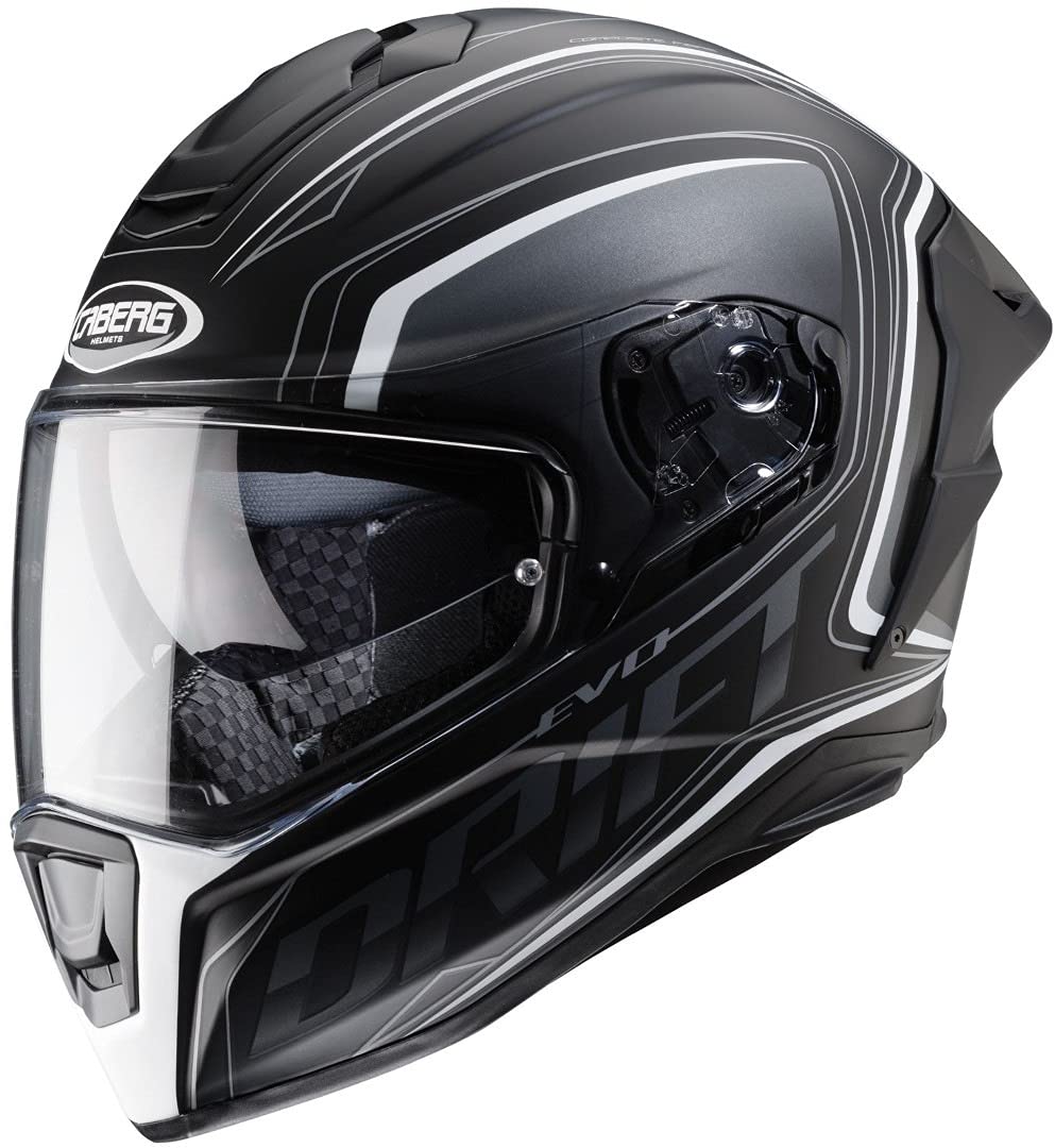 Caberg DRIFT EVO INTEGRA MATT BLACK/ANTHRACITE/RED FLUO XL S matt black/anthracite/white von Caberg