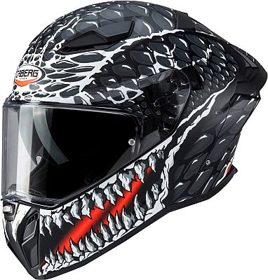 Caberg Drift Evo II Crok, Integralhelm - Matt Schwarz/Grau/Rot - L von Caberg