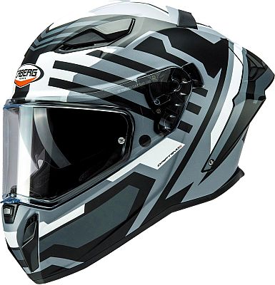 Caberg Drift Evo II Horizon, Integralhelm - Matt Grau/Schwarz/Weiß - L von Caberg