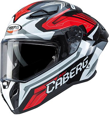 Caberg Drift Evo II Jarama, Integralhelm - Schwarz/Weiß/Rot - L von Caberg