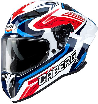 Caberg Drift Evo II Jarama, Integralhelm - Weiß/Rot/Blau - M von Caberg