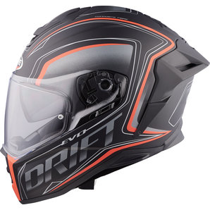 Caberg Drift Evo Integra Integralhelm Matt Schwarz Rot von Caberg