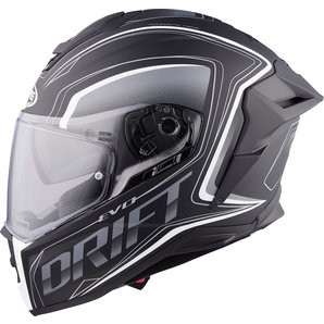 Caberg Drift Evo Integra Integralhelm Matt Schwarz Weiss von Caberg