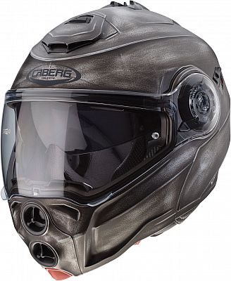 Caberg Droid Iron, Klapphelm - Matt Schwarz/Grau - XS von Caberg