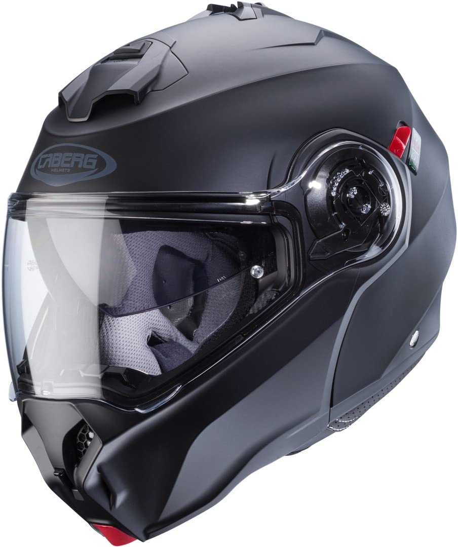 Caberg Duke Evo Klapphelm (Black Matt,L (59/60)) von Caberg