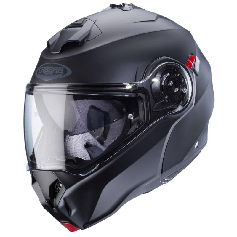 CABERG Unisex Duke Helmet, Schwarz matt, L 59/60 von Caberg