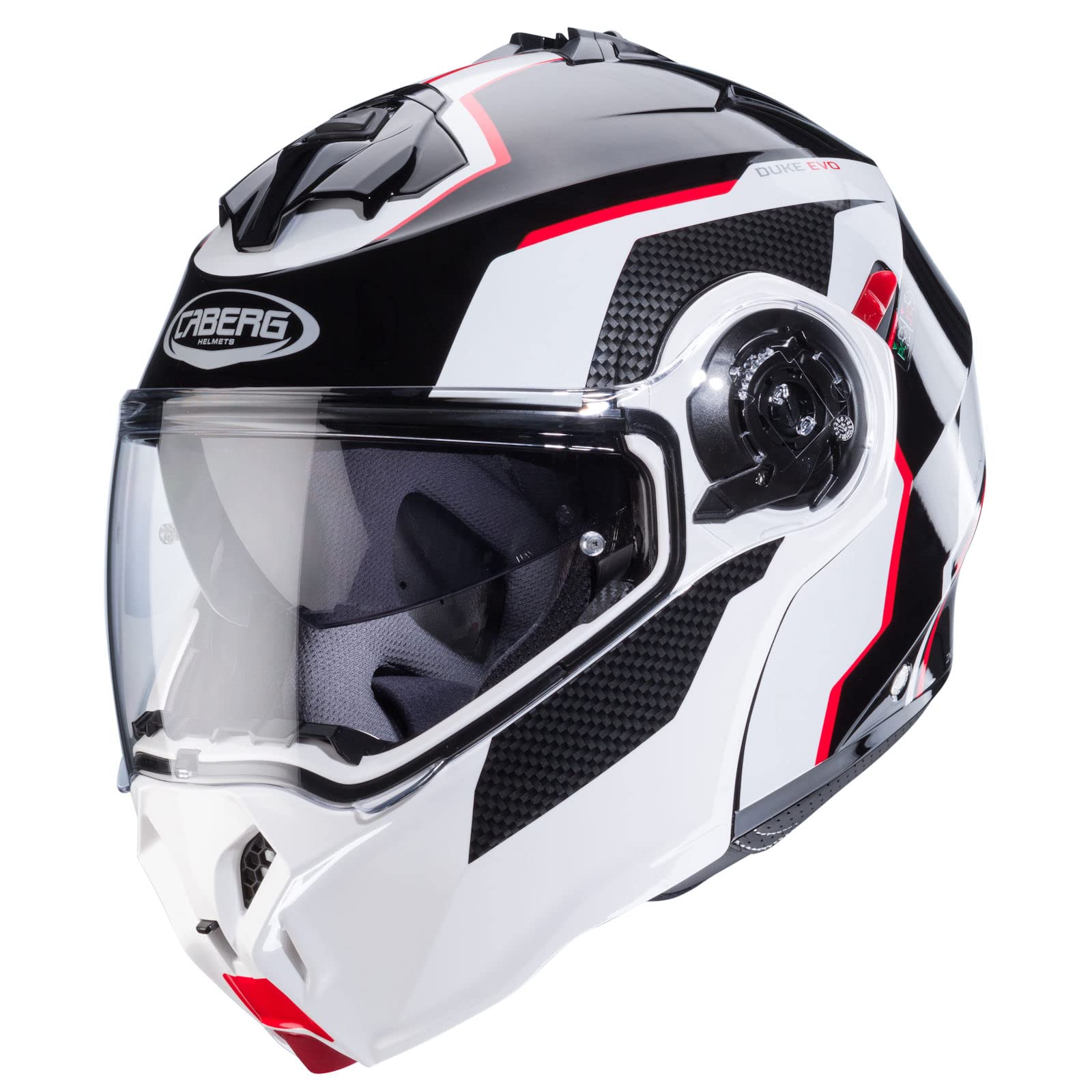 CABERG Duke EVO Move Black/White/RED L von Caberg