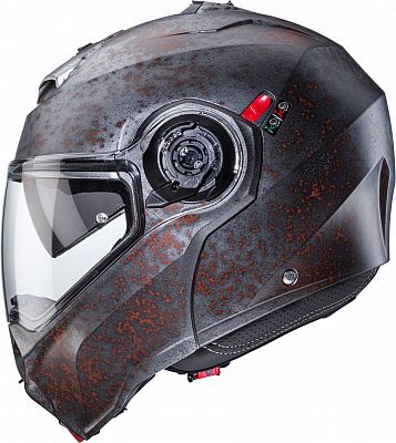 Caberg Duke Evo Rusty, Klapphelm - Matt Grau/Braun - XL von Caberg