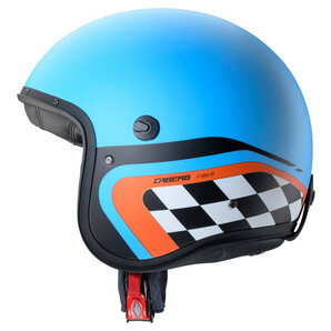 Caberg Freeride X Daytona Jethelm Matt Blau Schwarz Orange von Caberg