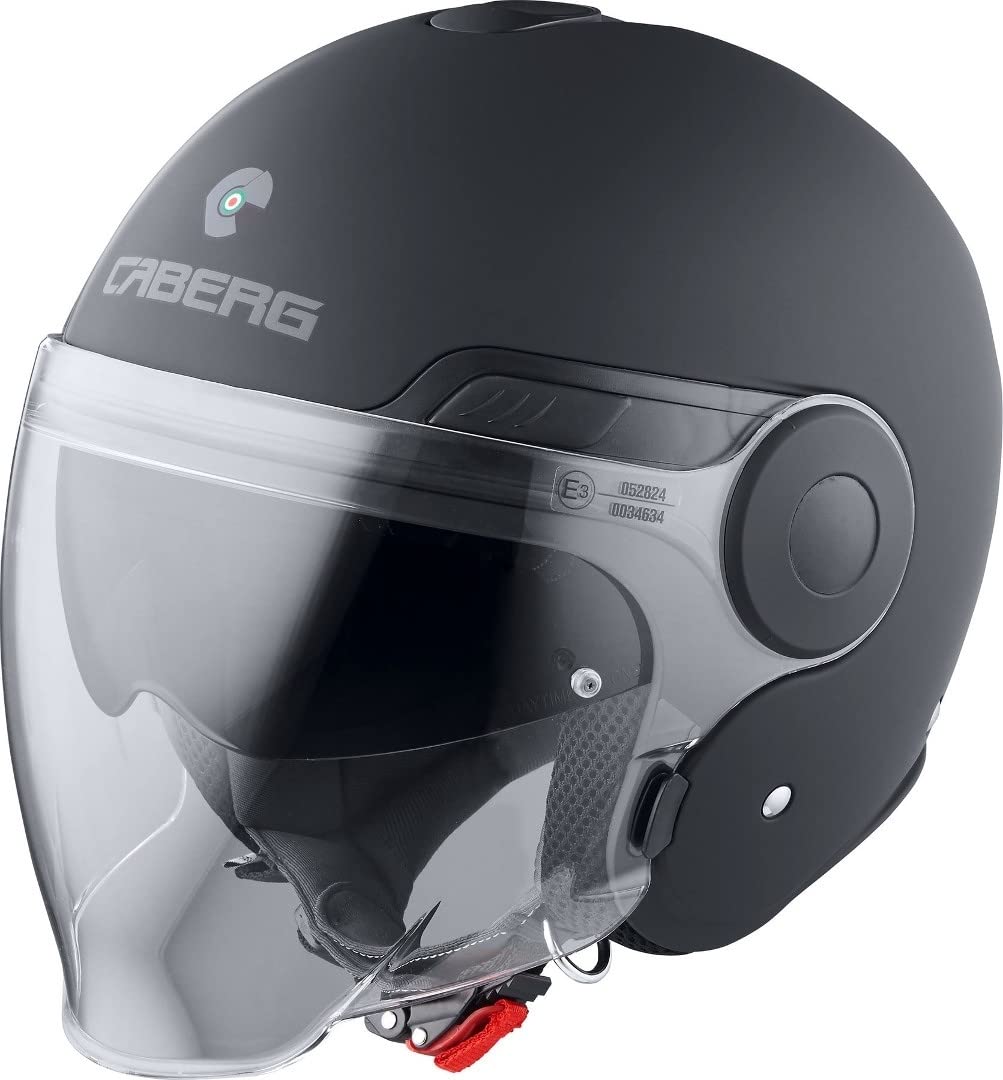 Caberg Helm Uptown, Mattschwarz, Größe XS von Caberg