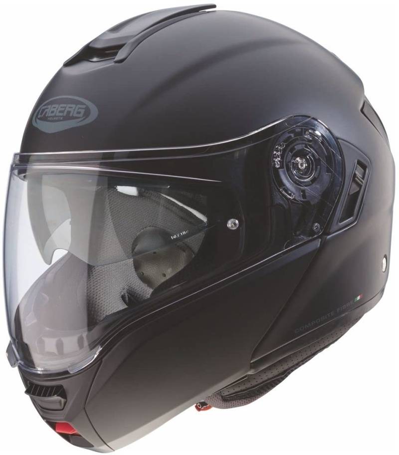 Caberg Herren Levo Motorradhelm, Mattschwarz, XXL von Caberg