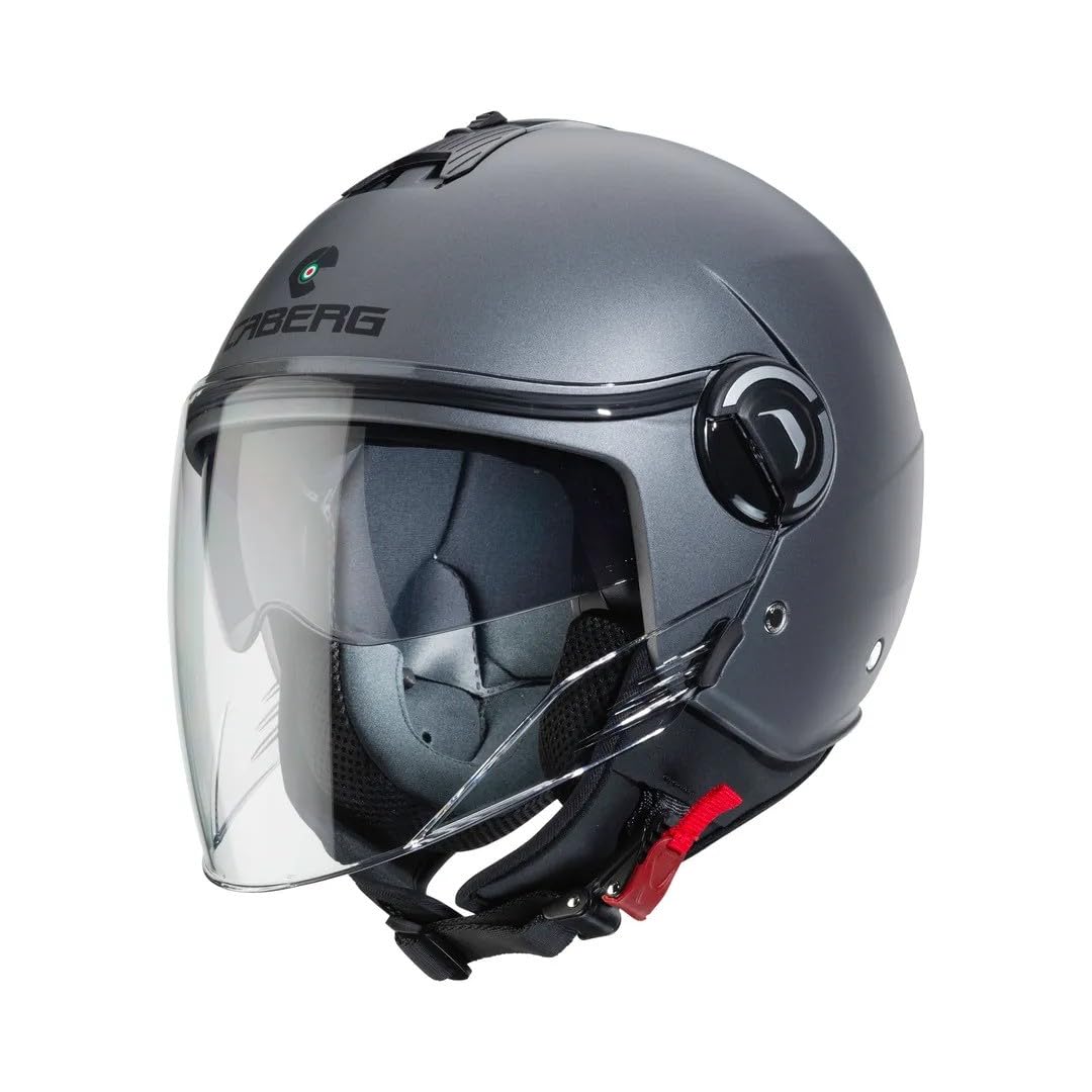 CABERG Helmet Riviera V4X MATT Gun Metal L von Caberg