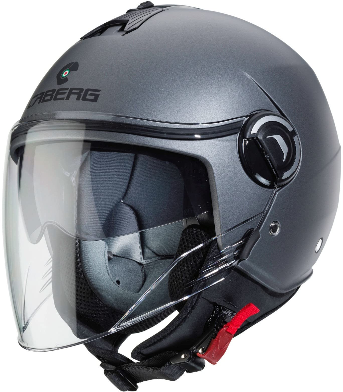 CABERG Helmet Riviera V4X MATT Gun Metal M von Caberg