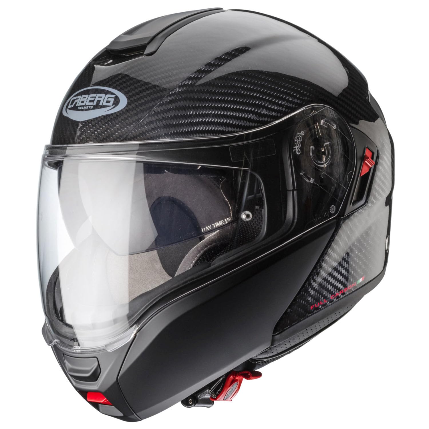 Caberg Levo X Carbon Klapphelm (Carbon,M (57/58)) von Caberg