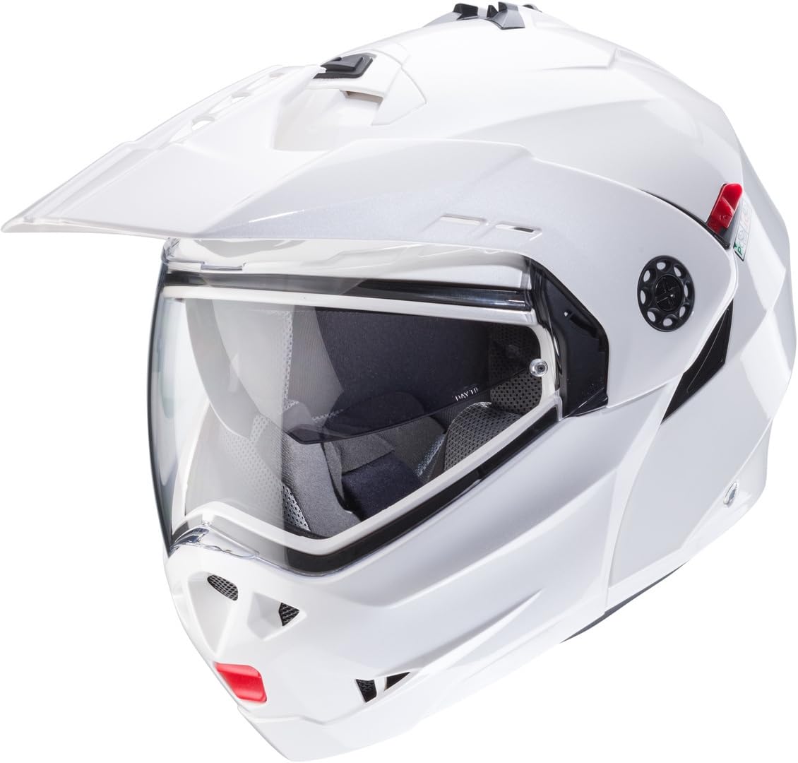 Caberg Tourmax X Klapphelm, weiß, M (57/58) von Caberg