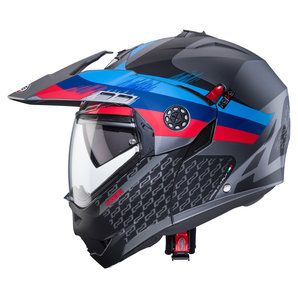 Caberg Tourmax X Sarabe Klapphelm Schwarz Rot Blau von Caberg