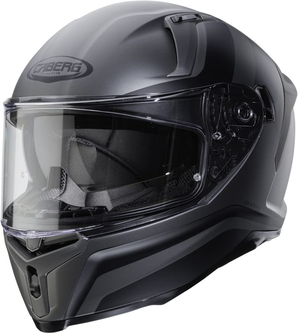 Caberg Unisex – Erwachsene Avalon Blast Integralhelm, Matt Grau/Schwarz, XL von Caberg