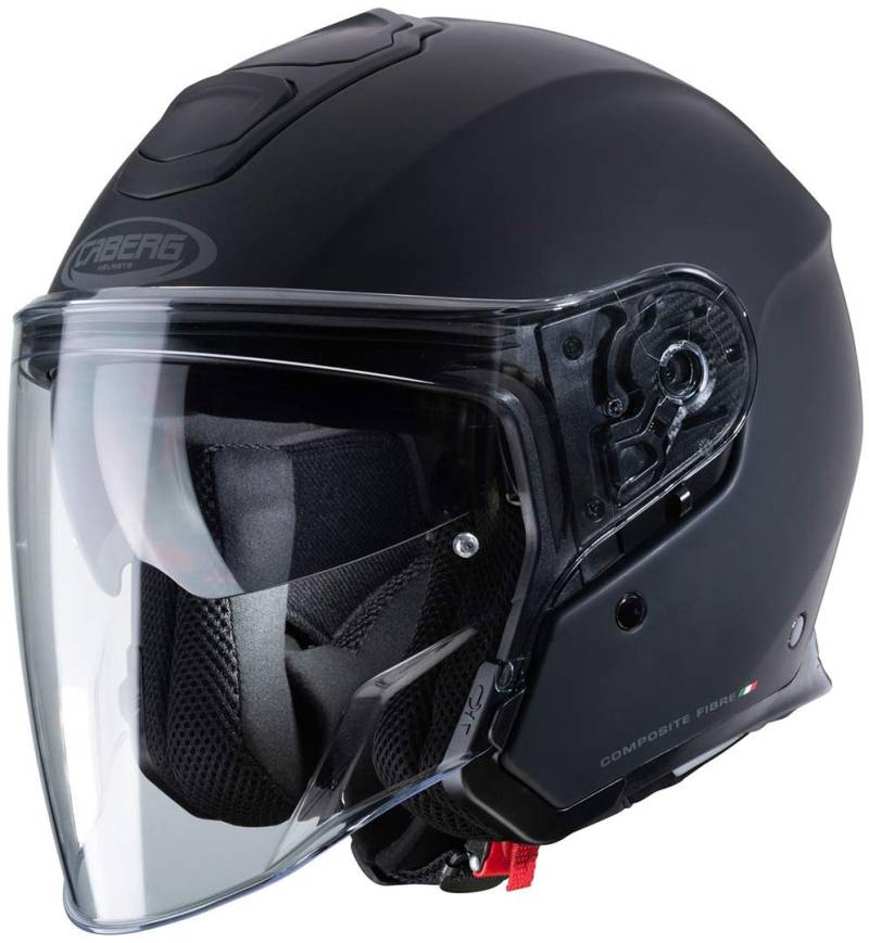 Caberg Unisex FLYON Motorradhelm, Mattschwarz, XL von Caberg