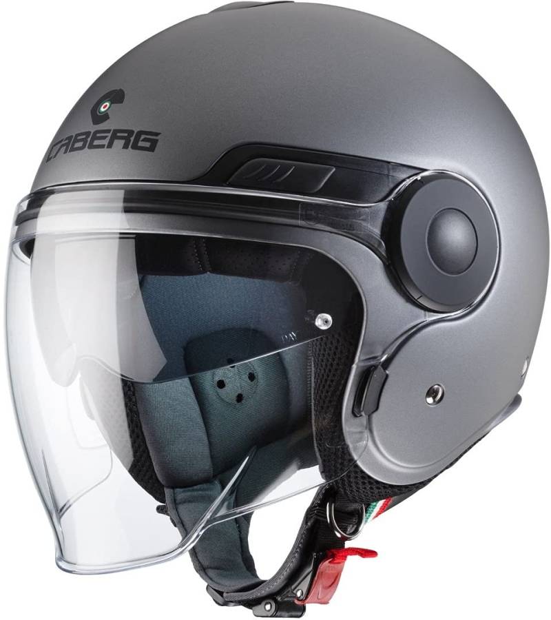 Caberg Uptown Herren-Motorradhelm, Metall, matt, XL von Caberg