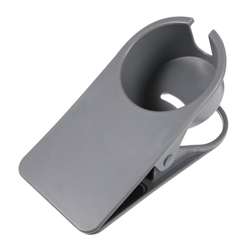 Cabilock 1stk Tisch Getränkehalter Soda-kaffeetassenhalter Tischbefestigungsclip Für Teetassen Getränkehalter Am Schreibtisch Tischseiten-getränkeclip Flaschenhalter-Clip Grey Abs von Cabilock