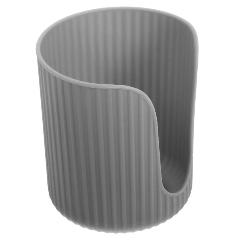 Cabilock Pappbecherhalter für die Arbeitsplatte Kaffeetassenspender Pappbecherhalter aus Papier Tischbecherhalter Pappbecher-Behälter Pappbecherspender Cup-Organisator Plastik Dark Grey von Cabilock