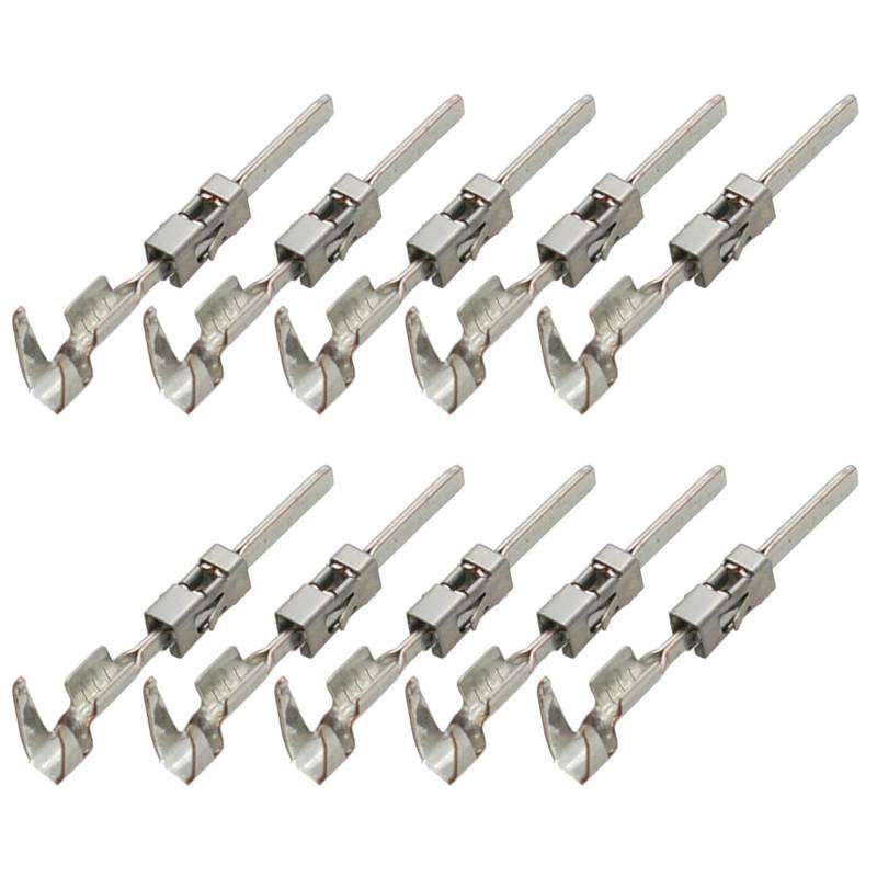 10x Micro Timer II gedichtet Stift Kontakt Pin 0,20mm² - 0,50mm² kompatibel mit VW 103360.03 N 103 360.03 von Cable Solution