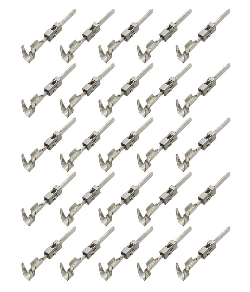 25x Micro Timer II gedichtet Stift Kontakt Pin 0,50mm² - 1,00mm² kompatibel mit VW 103361.02 N 103 361.02 von Cable Solution