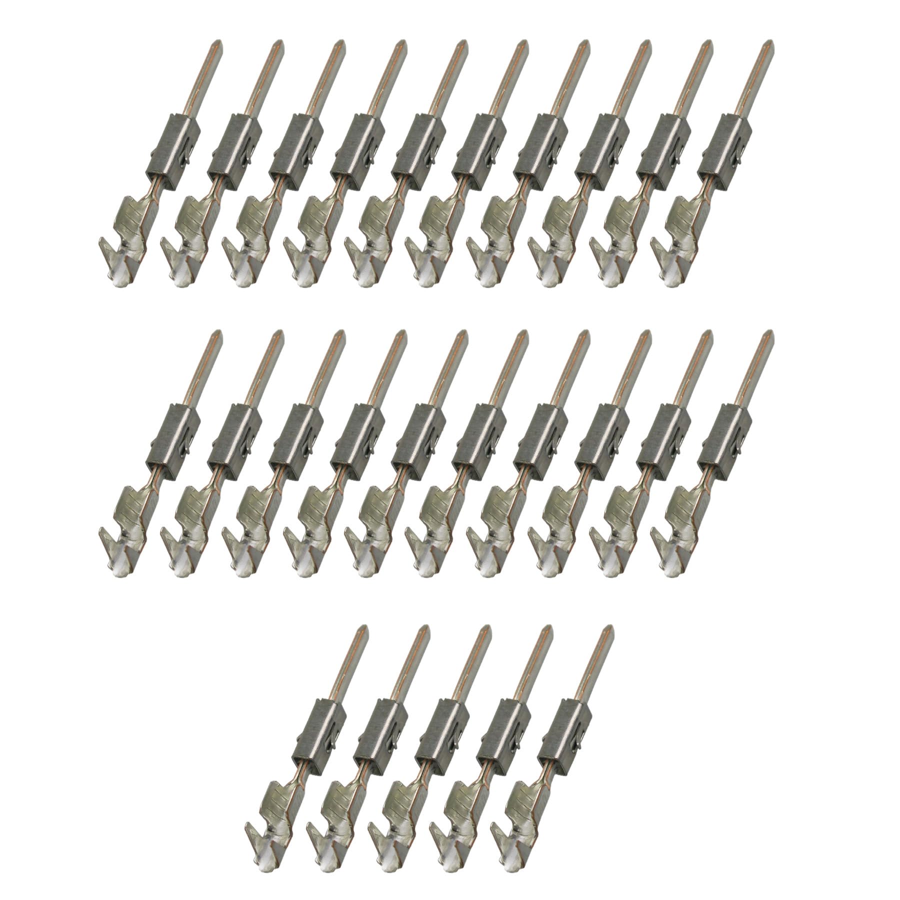 25x Micro Timer Mini ISO Kontakte, Stift Pin, Crimp KFZ Auto HiFi Navi 0,20mm²-0,35mm² kompatibel zu VW 103360.01, 103 360.01 von Cable Solution