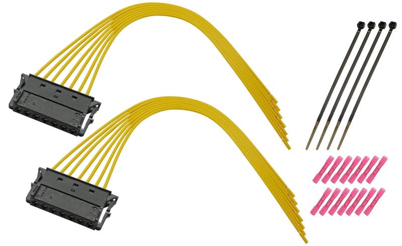 Cable Solution 2X Kabelsatz Rückleuchte Heckleuchte Beleuchtung kompatibel mit Mercedes C-Klasse W203 W204 E-Klasse W211 von Cable Solution