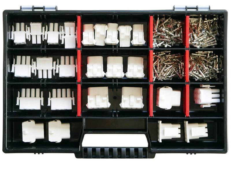 Sortiment Set Universal-Mate-N-Lok Stecker TYCO AMP in 2-, 3-, 4-, 6- u. 9 polig von Cable Solution