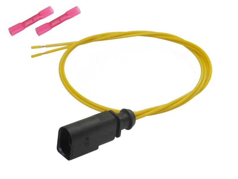 Stecker 2-pol Reparatursatz Stift konfektioniert Elektrik OEM 1J0 973 802 1J0973802 von Cable Solution