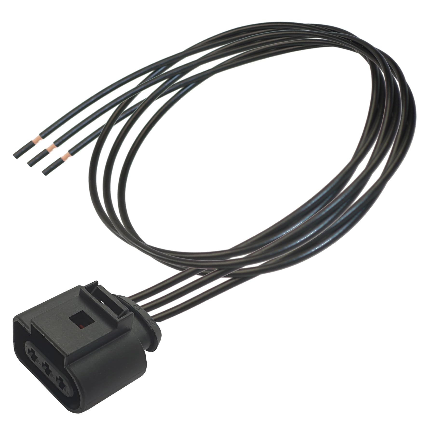 Stecker 3-polig kompatibel zu VW Audi 1J0973723 Reparatursatz 1,50² Kabelsatz 1J0 973 723 von Cable Solution