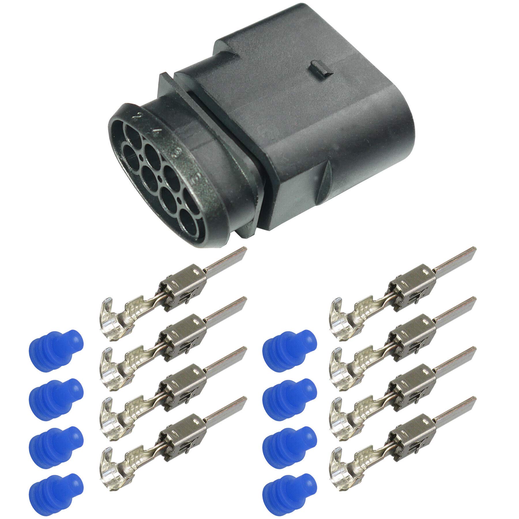 Stecker passt zu OEM 8D0973834 Reparatursatz Stift 8-pol. 0,50-1,00² 8D0 973 834 von Cable Solution