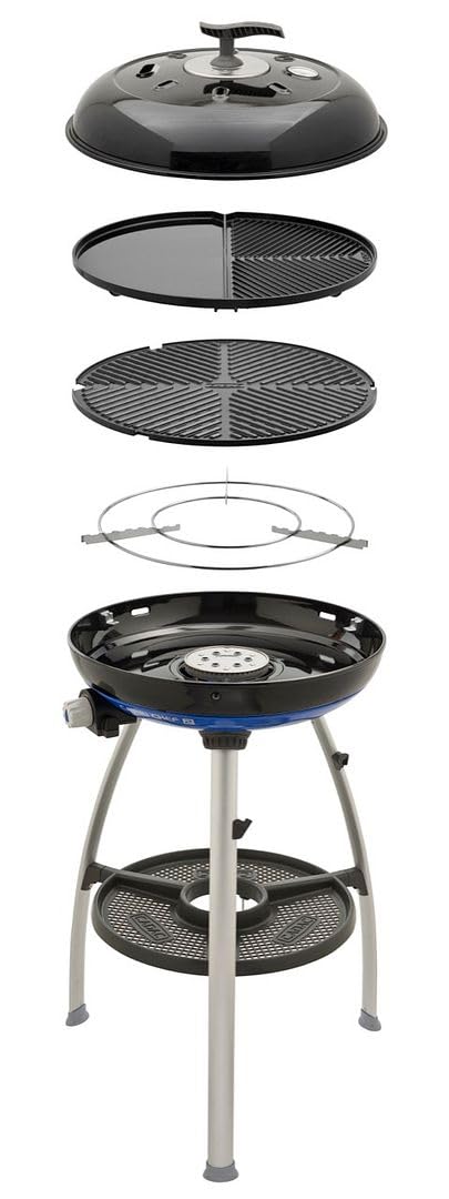 CADAC - Carri Chef 50 Grill2Braai/BBQ - 50mBar - Stahl - Alumimium - Kunststoff - Gas Barbecue. von Cadac