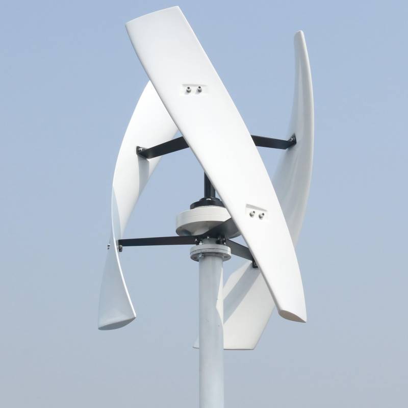 800W Vertikale Windkraftanlage 12V/24V/48V Permanentmagnet, Windgenerator mit Magnetischer Levitation & MPPT-Controller, Geräuscharme Windenergieanlage für Heimgebrauch (12, Volt) von Cadinor