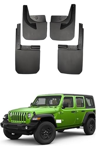 Auto-Kotflügel für Jeep Wrangler JL JK 2019-2023, blockieren effektiv Schlamm und Sand Staub, halten die Karosserie sauber und geschützt von Caijiax