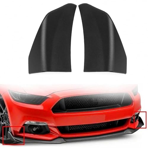 Cakievro ABS Auto Frontstoßstange Slitter Lippe Diffusor Kinn Spoiler Winglets Guard Protector für Ford Mustang 2015 2016 2017 von Cakievro