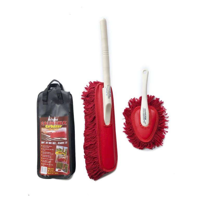 California Car Duster The Original Detailing Kit mit Kunststoffgriff, Modellnummer: 62445, Rot von California Car Duster